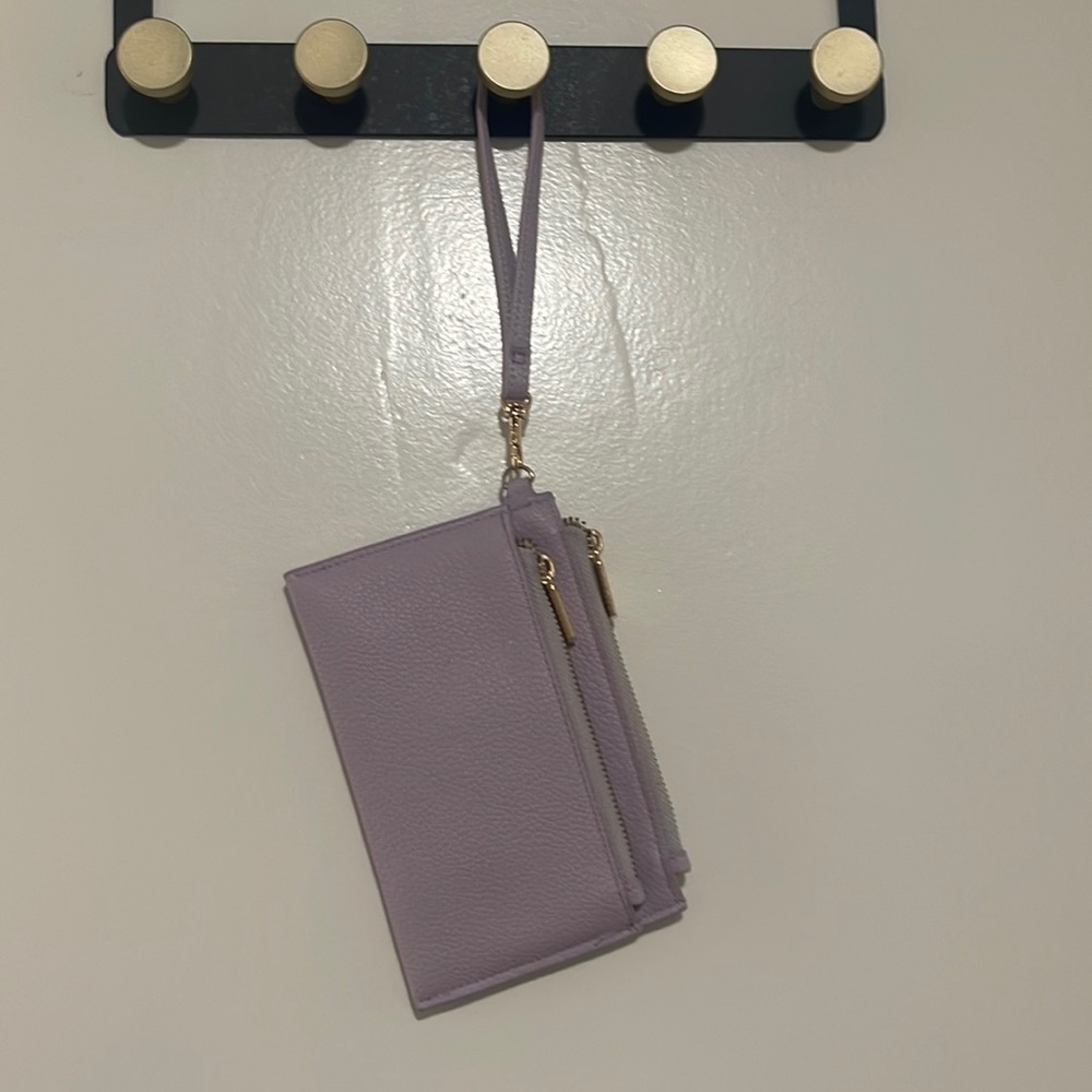 Purple wristlet